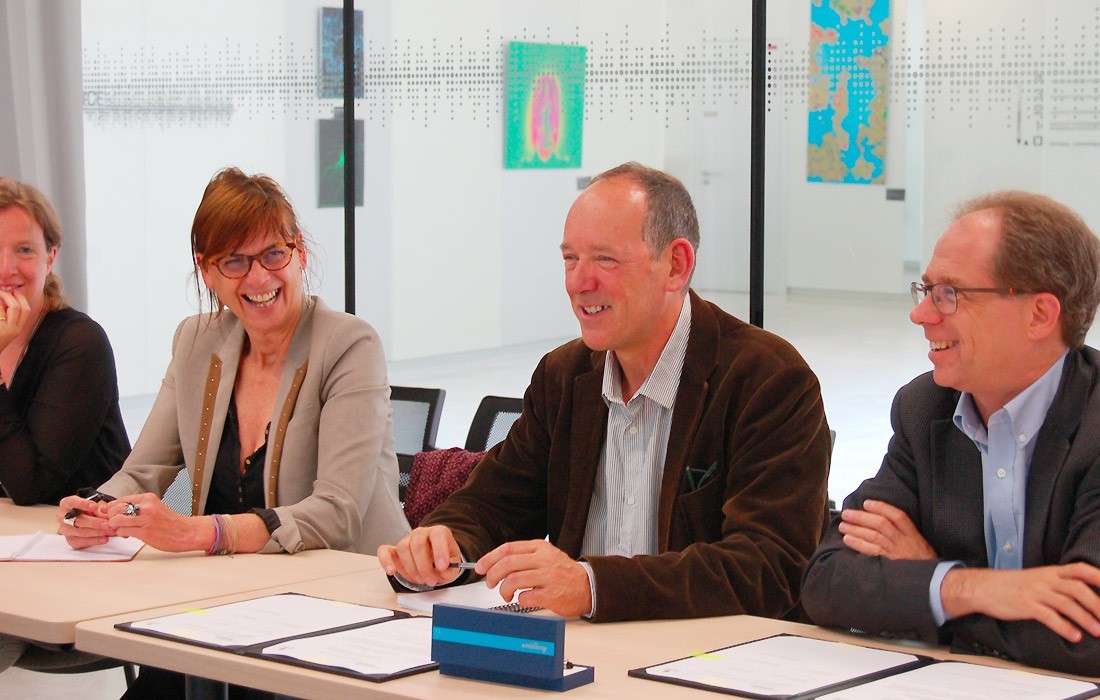 Claire Herzog, Sophie Layé, Christophe Mulle et Samuel Weiss