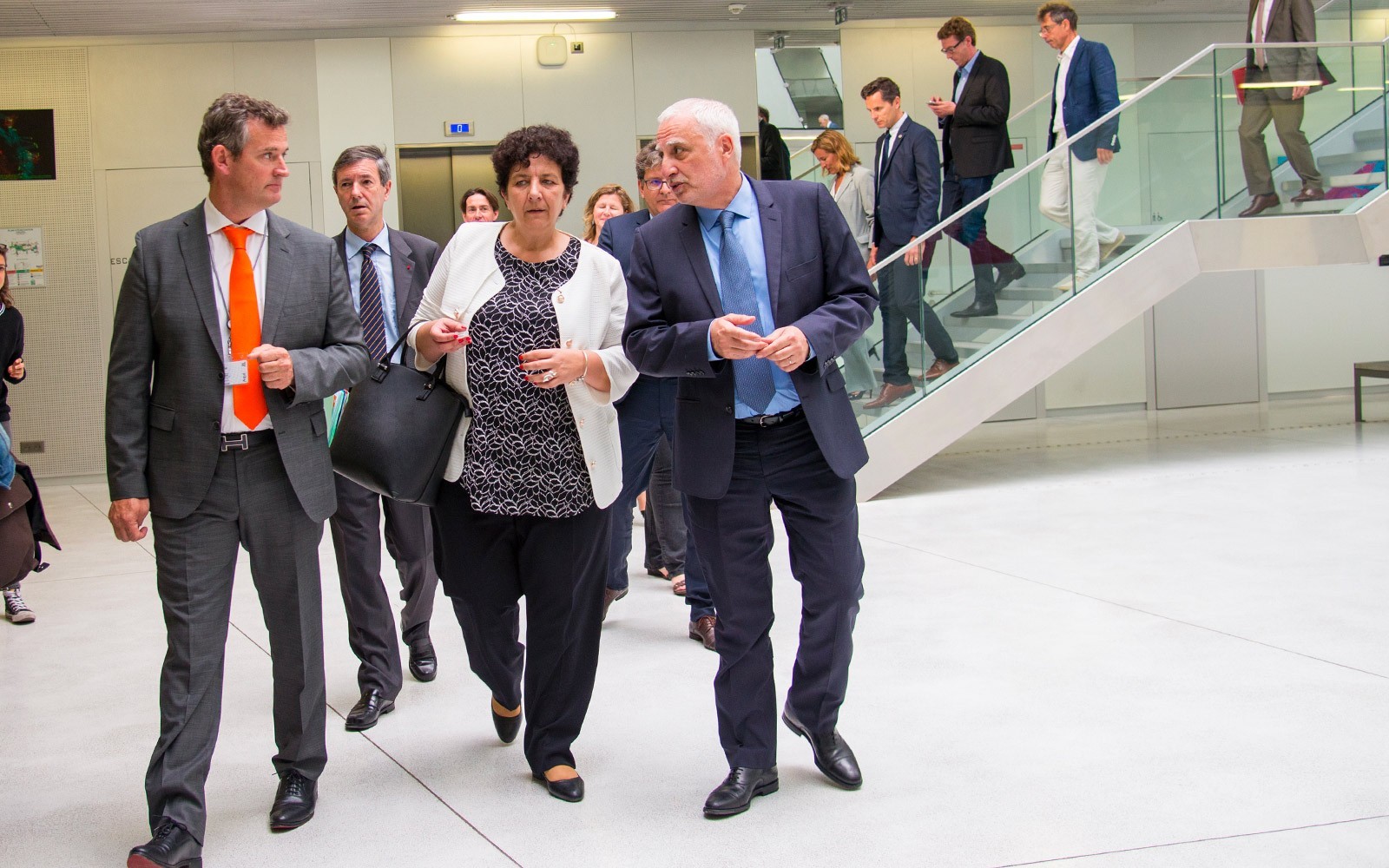 Frédérique Vidal - Visite Bordeaux Neurocampus