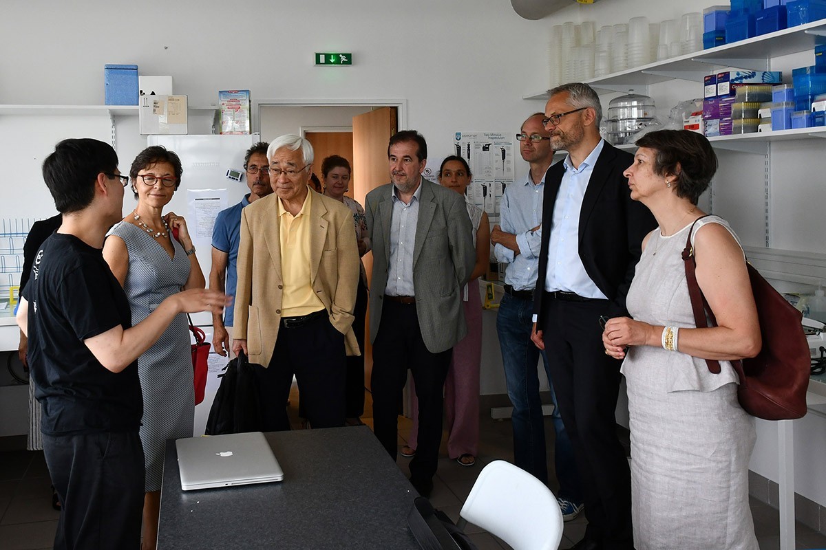 Inauguration des nouveaux locaux de l'école des neurosciences