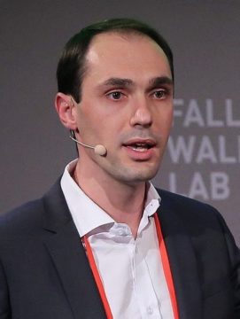 Fabien Wagner - Falling Walls Lab in der Akademie der Kuenste. Berlin, 08.11.2017. Copyright: Ronny Hartmann/ photothek.net