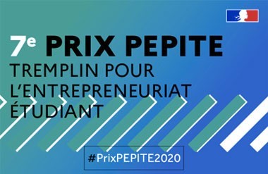 Prix PEPITE - Tremplin pour l'Entrepreneuriat Étudiant 2020