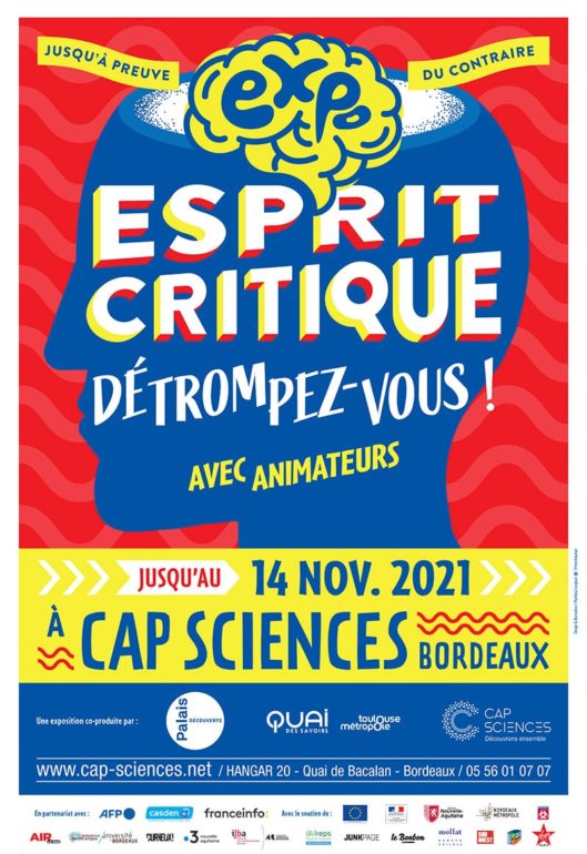 Exposition "Esprit Critique" à Cap Sciences Bordeaux Neurocampus