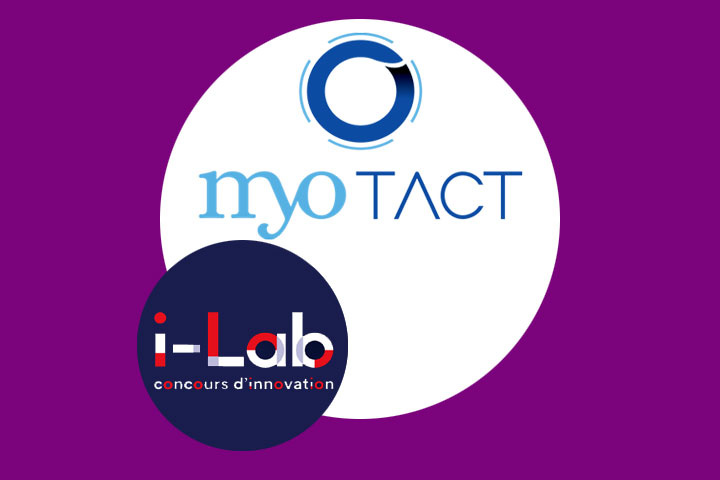 La start-up deeptech Myotact lauréate du concours d'innovation i-Lab 2022