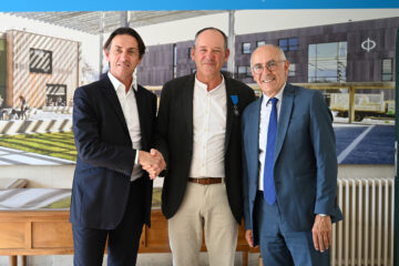 From left to right: Dean Lewis, Christophe Mulle, Manuel Tunon de Lara
