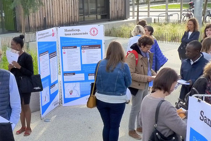 L'université engagée auprès des personnes en situation de handicap