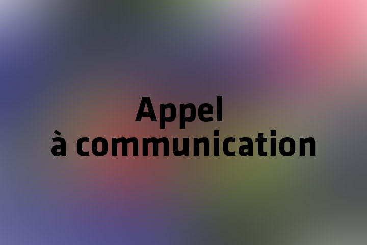 Appel à communication : ＂La traversée de la mémoire: sensations, émotions, constructions collectives＂.